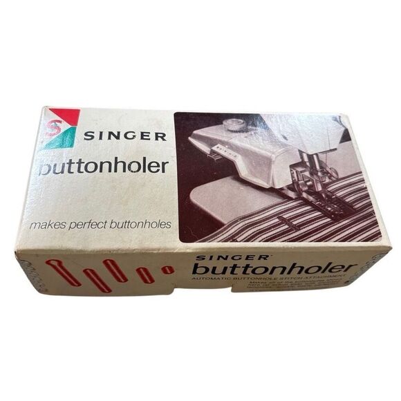 Singer Buttonholer No. 489510 Automatic Buttonhole Stitch Attachment - Picture 1 of 7